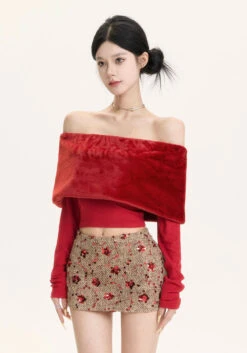 Sequin Tweed Mini Skirt 16 Sequin Tweed Mini Skirt -Modern Wear Shop 83b9324b5e58ff8c67507fa6f11a2532