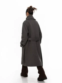 Oversized Belted Double Breasted Coat With Wide Collar 16 Oversized Belted Double Breasted Coat With Wide Collar -Modern Wear Shop 83e6cb4383ba19727d02e31a2530d466