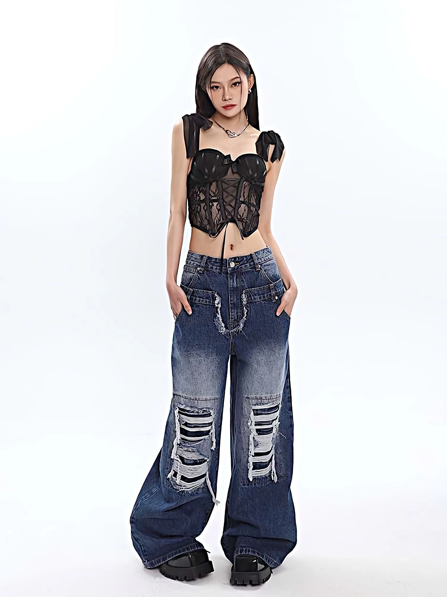 Bow Strap Corset Top 17 Bow Strap Corset Top - Image 17