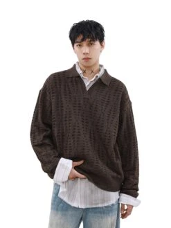 Collared Cutout Open Knit Sweater Top -Modern Wear Shop 85eafb30b11ce5c32d090458f15dd32c 8911d86c 3b06 45d8 8a5f 14dbac04b11e