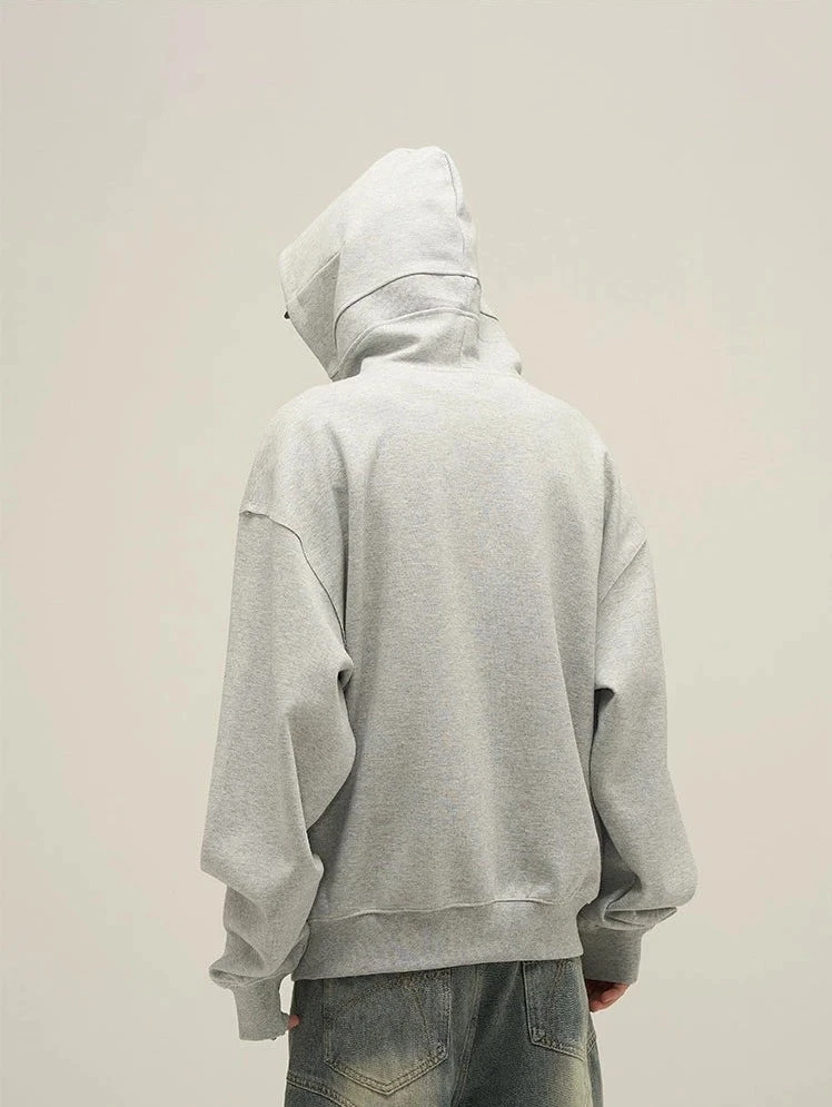 Oversized Paneled Stitch Hoodie 3 Oversized Paneled Stitch Hoodie - Image 3