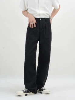 Classic Straight Fit Denim Pants -Modern Wear Shop 89260b9eaddf061615a9a624a469a75f