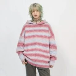 Oversized Pastel Striped Ribbed Hem Hoodie Sweater 19 Oversized Pastel Striped Ribbed Hem Hoodie Sweater -Modern Wear Shop 8b1f3601fff5805fd70a6434144cf973