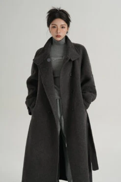 Oversized Double-Breasted Panelled Long Coat 29 Oversized Double-Breasted Panelled Long Coat -Modern Wear Shop 8bee5b15592ad8201abd9b126003192b