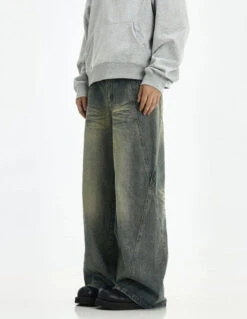 Vintage Wash Straight Leg Denim Jeans 12 Vintage Wash Straight Leg Denim Jeans -Modern Wear Shop 8c42fd615b95ccad651c0cc9bfc6368f