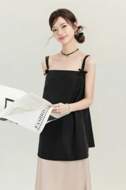 Adjustable Strap Flare-Fit Camisole Top -Modern Wear Shop 8c9194ee9c9861cc7a9eb11de2868c81