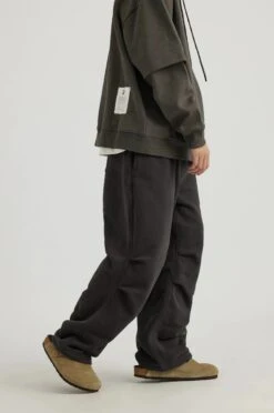 Pleated Tapered Joggers With Back Flap Pocket -Modern Wear Shop 8fb19bc283768ed51e1deb511a51a126 c0eefb3d c0b4 4ae6 a619 366874f72e34