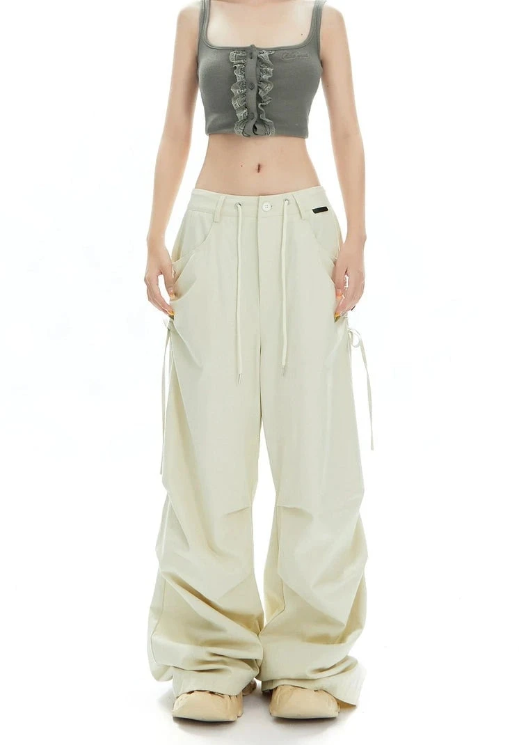 Cargo Jogger Pants With Side Pockets And Drawstrings 1 Cargo Jogger Pants With Side Pockets And Drawstrings