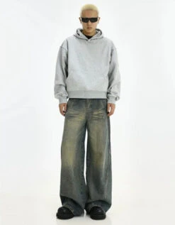 Vintage Wash Straight Leg Denim Jeans 19 Vintage Wash Straight Leg Denim Jeans -Modern Wear Shop 967e17d4e334b8081954bccef40003e7