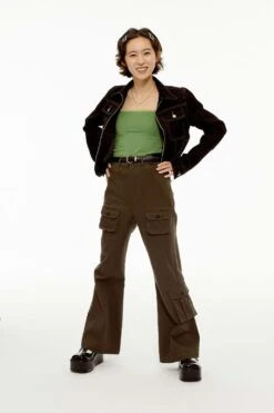 Contrast Stitch Denim Zip Jacket -Modern Wear Shop 96d57d5f55b55f7c63507b3922fea2e2