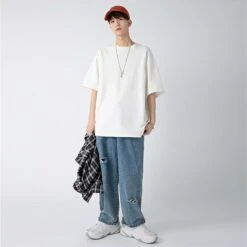 Drop Shoulder Classic T-Shirt 18 Drop Shoulder Classic T-Shirt -Modern Wear Shop 96e900161859602f099aa2ea8624c105 topaz enhance 3x