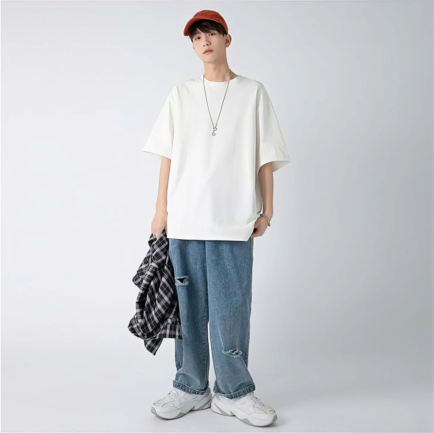 Drop Shoulder Classic T-Shirt 4 Drop Shoulder Classic T-Shirt - Image 4