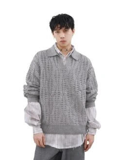 Collared Cutout Open Knit Sweater Top -Modern Wear Shop 97c90bdecf1201fb0f2ee05bdf7ae4d3 30d85bac 23cd 497c aaad 0d842a6eb655