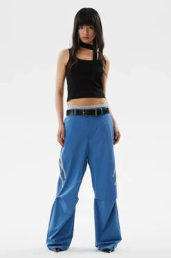 Ribbed Halterneck Crop Top With Choker-Scarf Neckline 23 Ribbed Halterneck Crop Top With Choker-Scarf Neckline -Modern Wear Shop 9815855088396d1b1e5fe18540050769