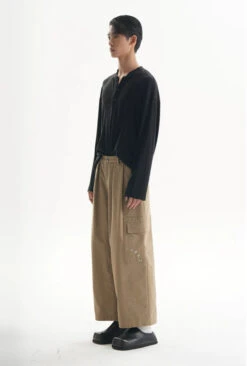 Textured Long Sleeve Lightweight Henley Top -Modern Wear Shop 9864e341503e3ac6fe202f498bc29492