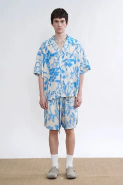 Abstract Tie Dye Button-Up Shirt And Shorts Two Piece-Set -Modern Wear Shop 9db048af2dc4645ef791445cd2ceb429
