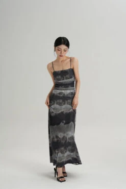 Spaghetti Strap Ruched Tie-Dye Maxi Dress 11 Spaghetti Strap Ruched Tie-Dye Maxi Dress -Modern Wear Shop 9ed4662fb21da264c7f54b37b170554c