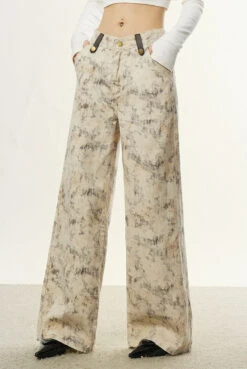 Snake Print Mid Waist Wide Leg Pants -Modern Wear Shop 9f8cd96aa52c288559e3de39c6400d9d