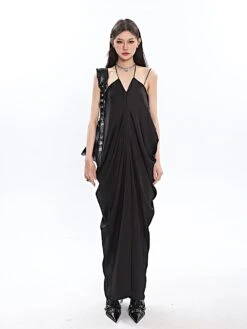 Spaghetti Strap Ruched Maxi Dress 22 Spaghetti Strap Ruched Maxi Dress -Modern Wear Shop 9fe1c62ecacb1fd044a988942d855785