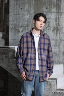 Checked Lightweight Flannel 15 Checked Lightweight Flannel -Modern Wear Shop A80I3913