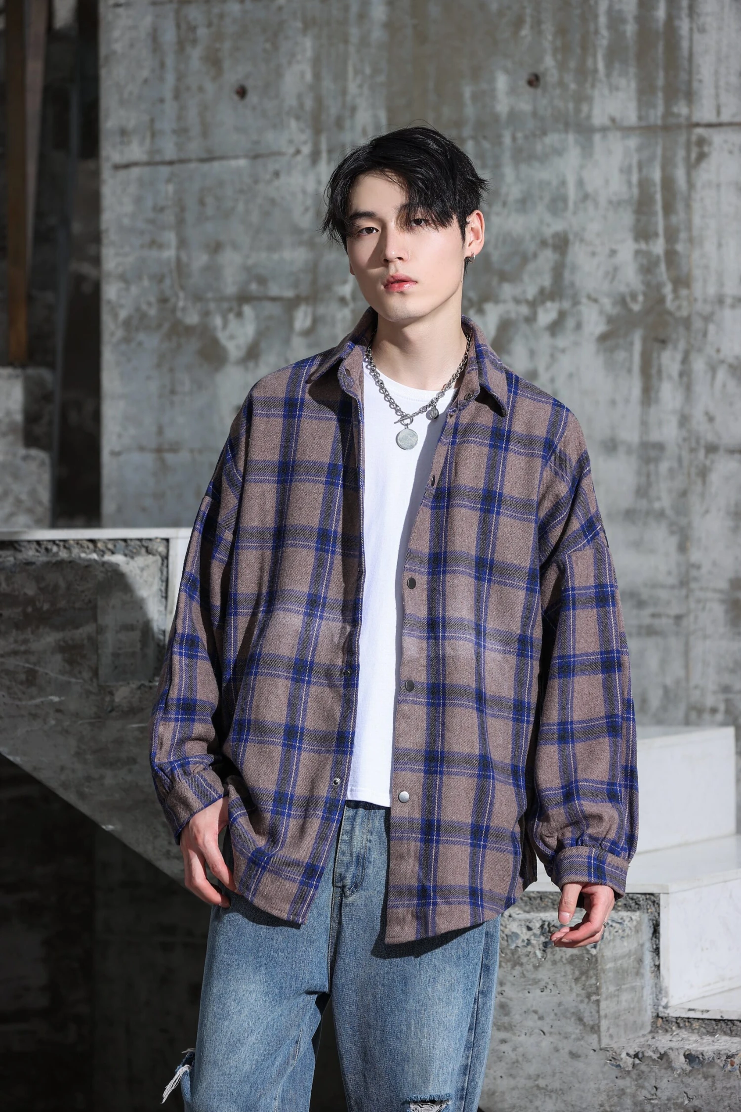Checked Lightweight Flannel 1 Checked Lightweight Flannel
