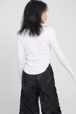 Extra Slim Ribbed Henley Tee 21 Extra Slim Ribbed Henley Tee -Modern Wear Shop AR2I9880