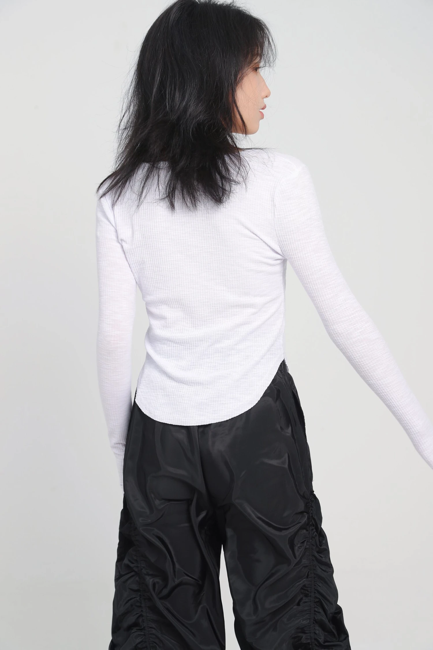 Extra Slim Ribbed Henley Tee 7 Extra Slim Ribbed Henley Tee - Image 7