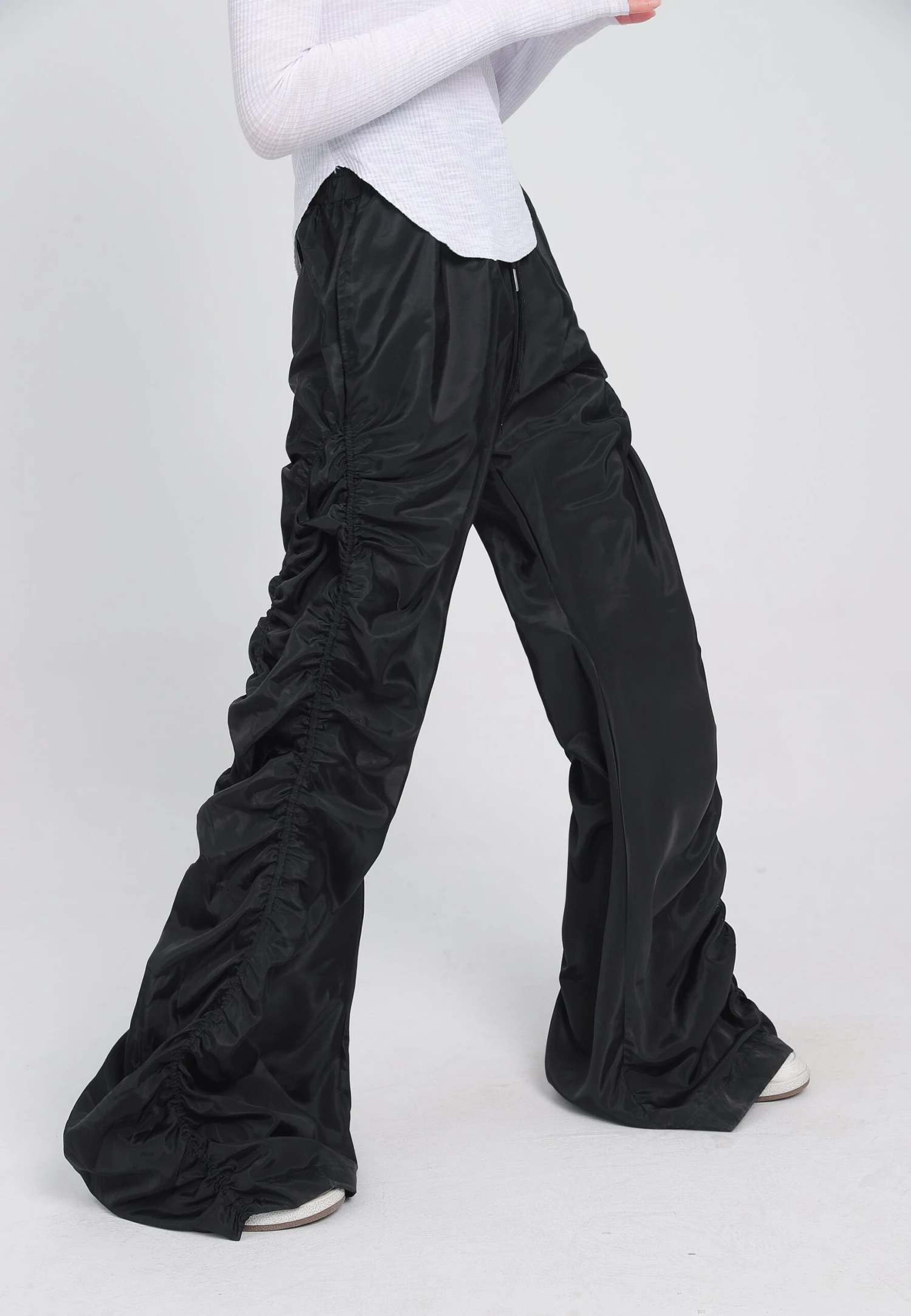 Ruched Drawstring Lightweight Pants 6 Ruched Drawstring Lightweight Pants - Image 6