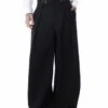 Adjustable Waist Pleated Pants