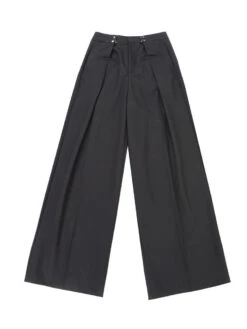 Adjustable Waist Pleated Pants -Modern Wear Shop IMG 7231