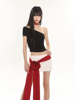 Off-Shoulder Sleeveless Tube Crop Top 30 Off-Shoulder Sleeveless Tube Crop Top -Modern Wear Shop O1CN010qdAsx25KicRlUKFV 1979797508