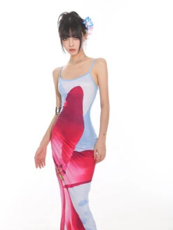 Maxi Floral Sheath Dress With Crisscross Back 25 Maxi Floral Sheath Dress With Crisscross Back -Modern Wear Shop O1CN011Eoo8125KicWIpV3B 1979797508