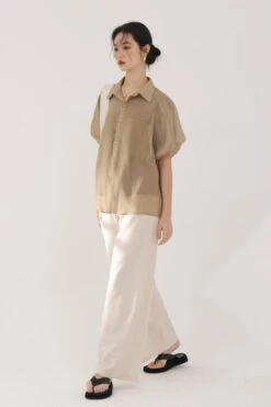 Puff Sleeve Button Top -Modern Wear Shop O1CN011IbCje1yrxs2VetPo 2201730036633