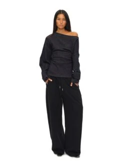 Off-Shoulder Flare Long Sleeve Top -Modern Wear Shop O1CN012EpzdL1o4pSGb4MEw 789515172