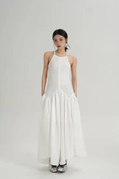 Textured Bodice Halterneck Maxi Dress -Modern Wear Shop O1CN015q0vEl1t4REHHfxzD 722875848 887c0f7f 2b7b 480b 9050 3f42021b3d19