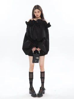 Ruffle Off Shoulder Crop Top 21 Ruffle Off Shoulder Crop Top -Modern Wear Shop O1CN016M9VBW1iBnbWP7dg5 2201256844375