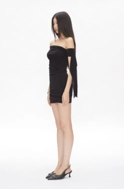 Ruched Off Shoulder Bodycon Mini Dress 28 Ruched Off Shoulder Bodycon Mini Dress -Modern Wear Shop O1CN016wccVs1NqvTNJf7sb 2570551622