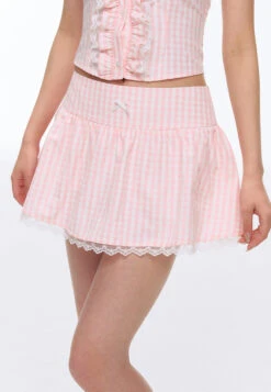 Stripe Ruffle Sleeveless Crop Top And Lace Trim Mini Skirt Two-Piece Set 18 Stripe Ruffle Sleeveless Crop Top And Lace Trim Mini Skirt Two-Piece Set -Modern Wear Shop O1CN0170GfmS1dBHHvjlcEQ 2206583883697