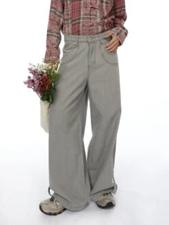 Oversized Wide-Fit Washout Denim Jacket And Wide-Leg Jeans Set 17 Oversized Wide-Fit Washout Denim Jacket And Wide-Leg Jeans Set -Modern Wear Shop O1CN018NBVI61i0LrJVSVrq 2201496674350