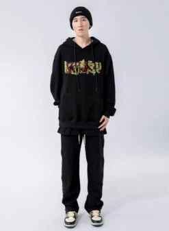 Back Strap And Side Zip Straight Fit Pants -Modern Wear Shop O1CN01AYYXBg1UzoBgjp9sH 2960662589