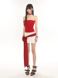 Off-Shoulder Sleeveless Tube Crop Top 26 Off-Shoulder Sleeveless Tube Crop Top -Modern Wear Shop O1CN01BzHmCh25KicQOLGyD 1979797508