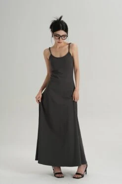 Adjustable Spaghetti Strap Maxi Dress -Modern Wear Shop O1CN01Ckl5YF1t4RDsEExNc 722875848