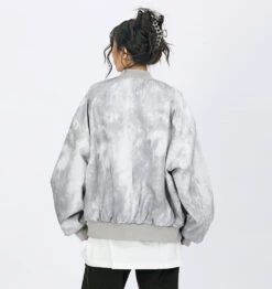 Oversized Acid Wash Bomber Jacket With Snap Button Pockets 19 Oversized Acid Wash Bomber Jacket With Snap Button Pockets -Modern Wear Shop O1CN01DJc9dv1awxcOwGKnq 3384683395 1