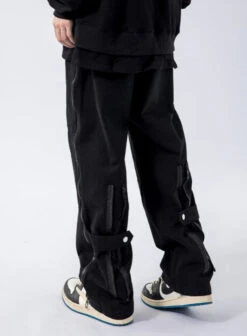 Back Strap And Side Zip Straight Fit Pants -Modern Wear Shop O1CN01DUHdAu1UzoBgjlo0k 2960662589