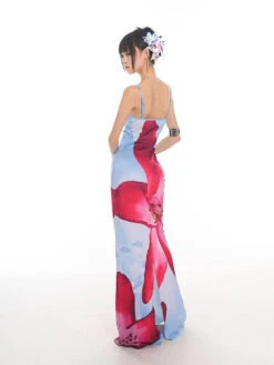 Maxi Floral Sheath Dress With Crisscross Back 27 Maxi Floral Sheath Dress With Crisscross Back -Modern Wear Shop O1CN01EE5QhD25KicTdpbDw 1979797508