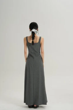 Sleeveless Square Neck Maxi Dress With Button Detail 14 Sleeveless Square Neck Maxi Dress With Button Detail -Modern Wear Shop O1CN01EKJ4Ii1t4REFtnloX 722875848