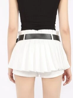 Pleated Flare Mini Layered Skort Skirt -Modern Wear Shop O1CN01ERmKYB29aWdeo67QK 1966888084
