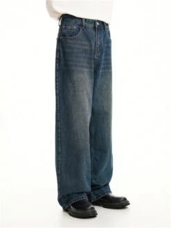 Wide Leg Vintage Faded Jeans 11 Wide Leg Vintage Faded Jeans -Modern Wear Shop O1CN01JBtMq11cvhZuzGakH 2206708533663