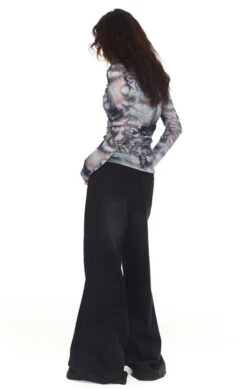 Abstract Print Skinny Long Sleeve Top -Modern Wear Shop O1CN01JDrxcV1f39H0UpWb4 3038563950