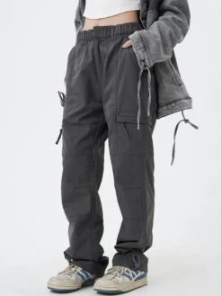 Detailed Stitching Lightweight Pants -Modern Wear Shop O1CN01KDxOZh1QJR6OW5RV3 3159571955